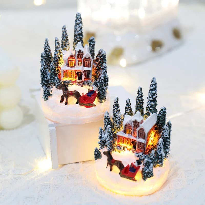 Christmas House LED Night Light