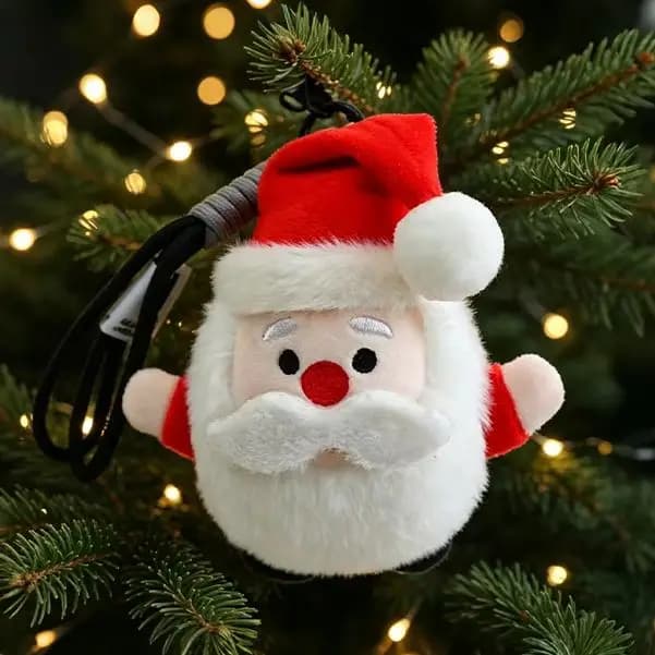 Plush Holiday Character Keychains