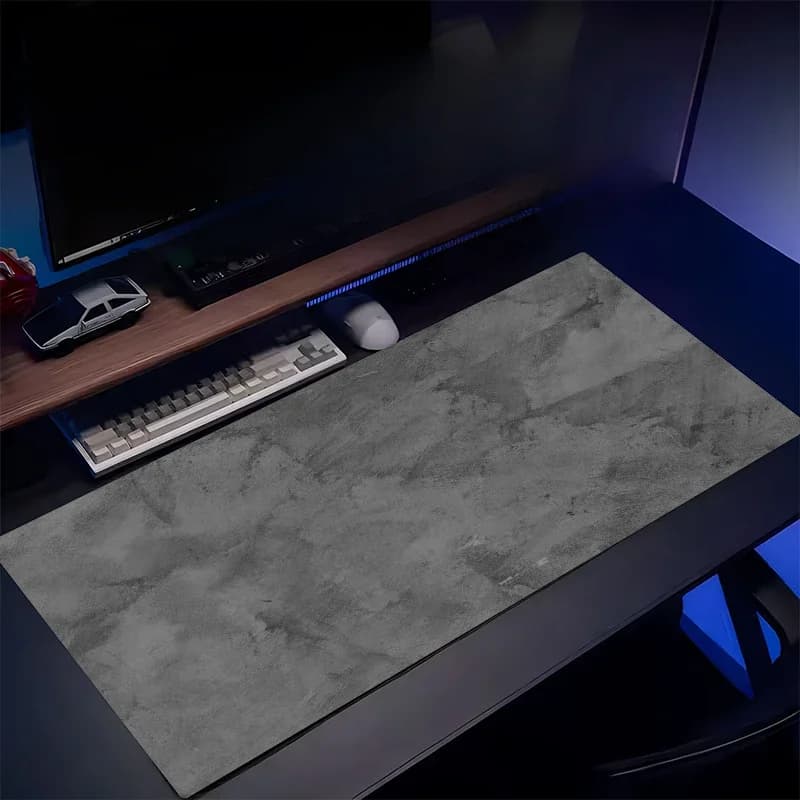 Gaming Mouse Pad XXL Marble Gray