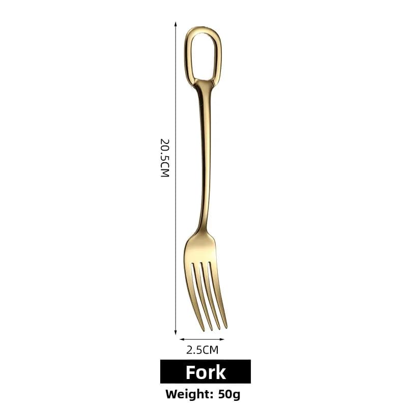 Western Dining Utensils Three-Piece Set