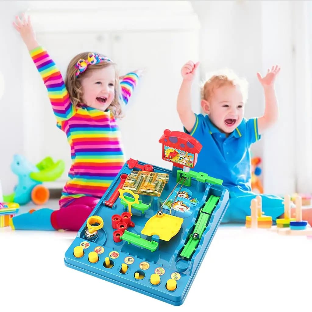 Marble Maze Puzzle Board Game