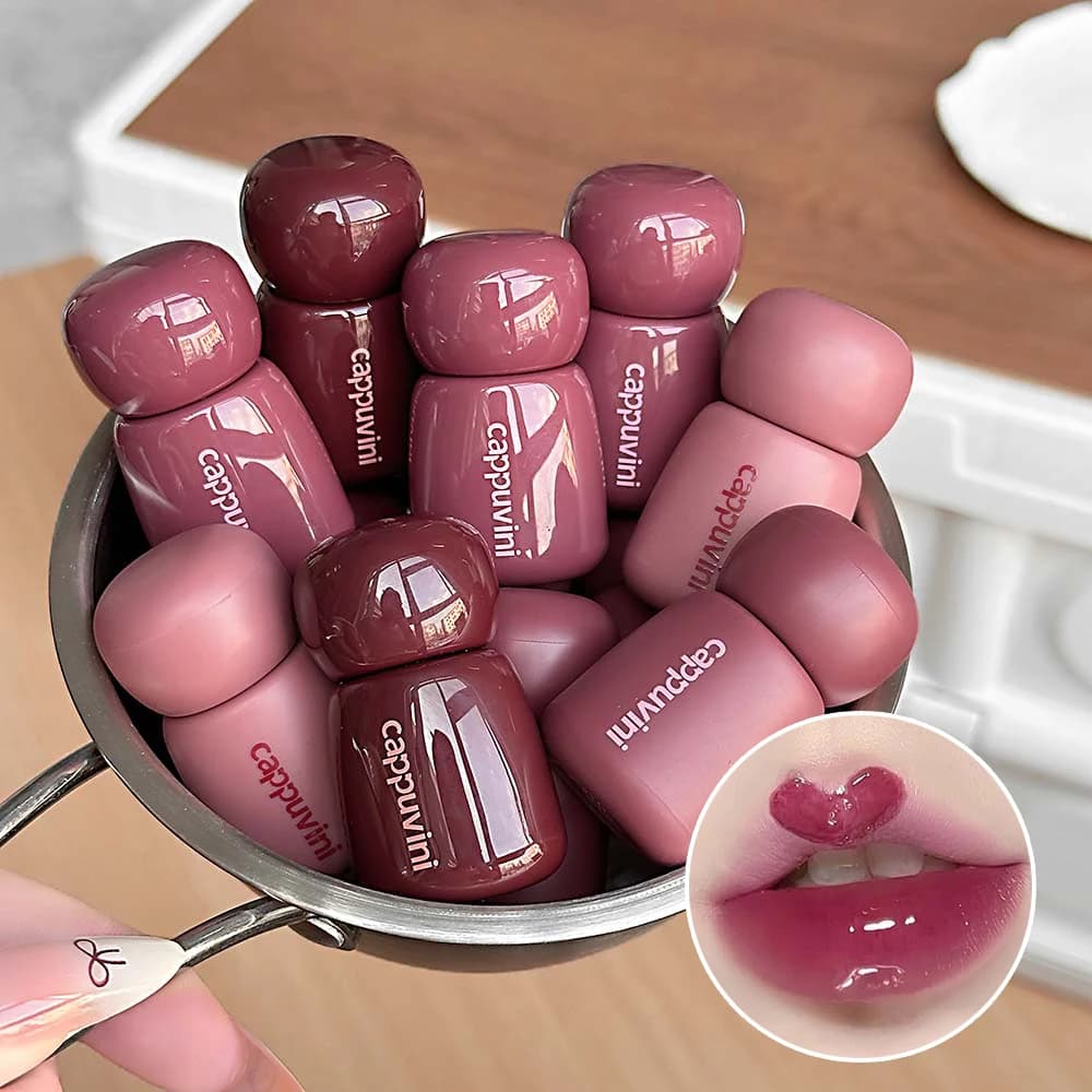 Matte Mirror Liquid Lipstick 12-Color Set