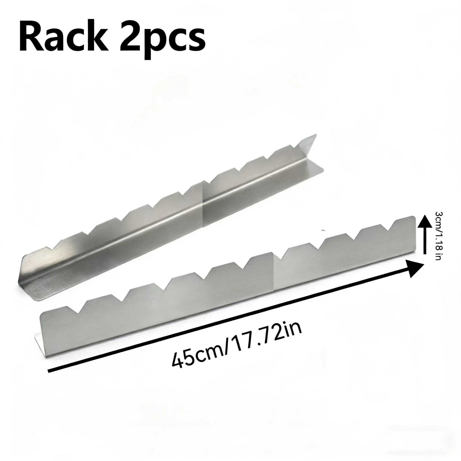 Stainless Steel Kebab Skewer Rack