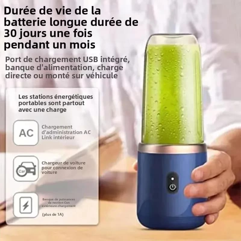 Portable USB Electric Blender Cup 400ml