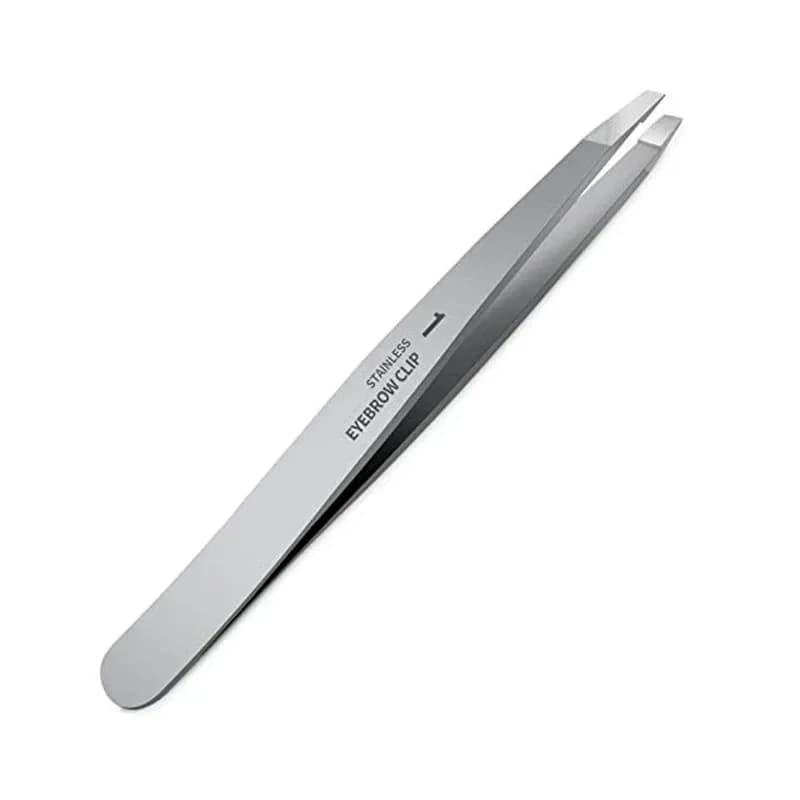 Hair Removal Makeup Tools Eyebrow Tweezer Stainless Steel Oblique Eye Brow Clips Eyelashes Extension Double Eyelid Tools Beauty