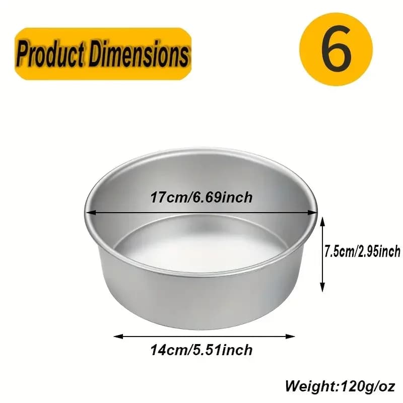 Anodized Aluminum Round Cake Pan