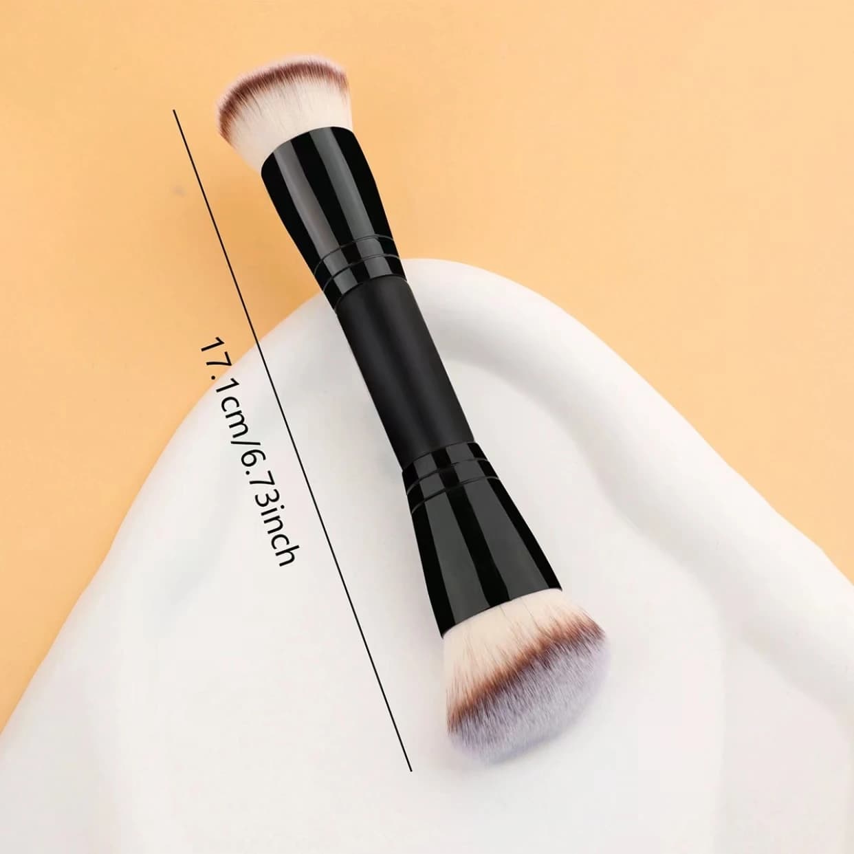 Dual-Head Makeup Brush
