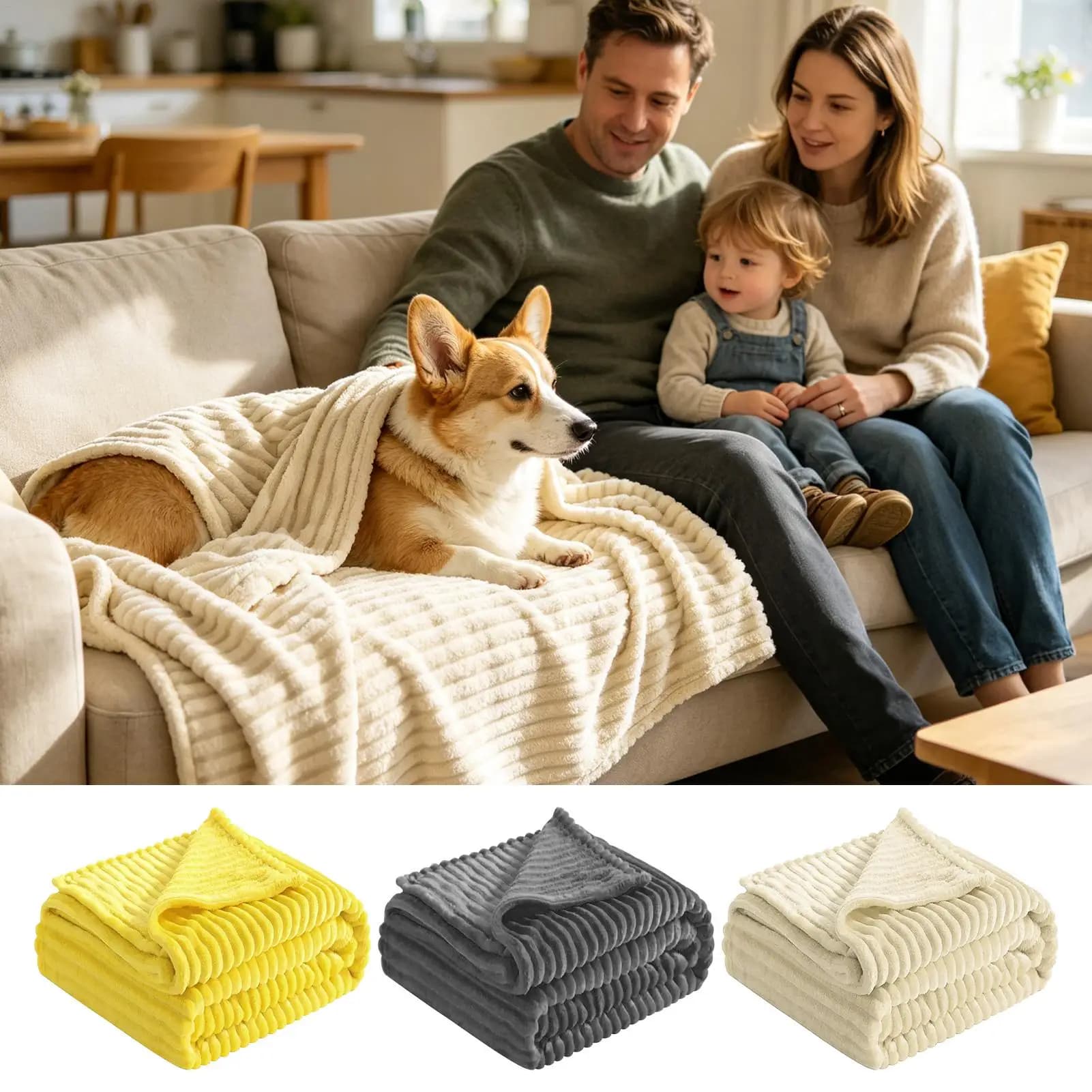 Soft Pet Blanket for Dogs and Cats