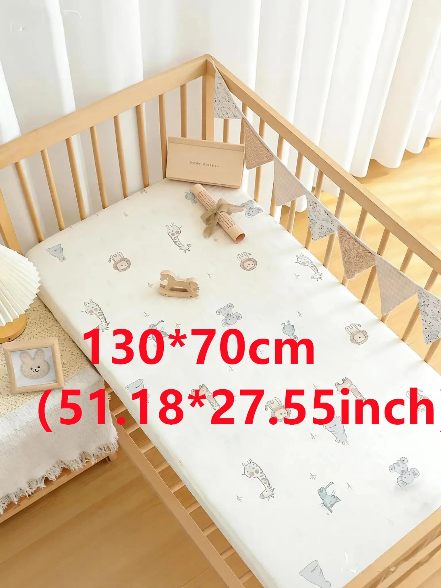 Standard Crib Fitted Sheet Set