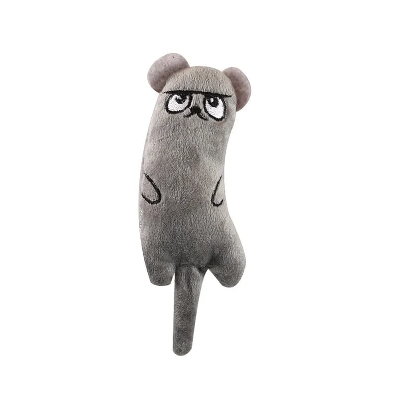 Cute Cat Toys Play Funny Interactive Plush Cat Toy Mini Teeth Grinding Catnip Toys Kitten Chewing Squeaky Toy Pets Accessories