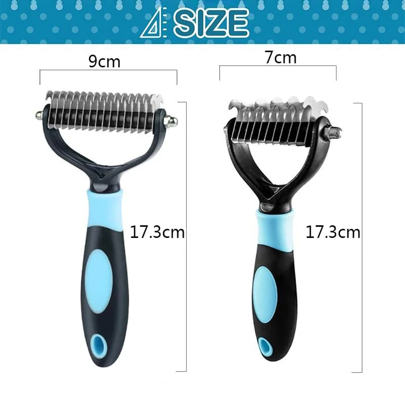Dog and Cat Hair Removal Grooming Brush