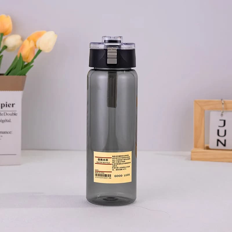 Transparent Kawaii Water Bottle