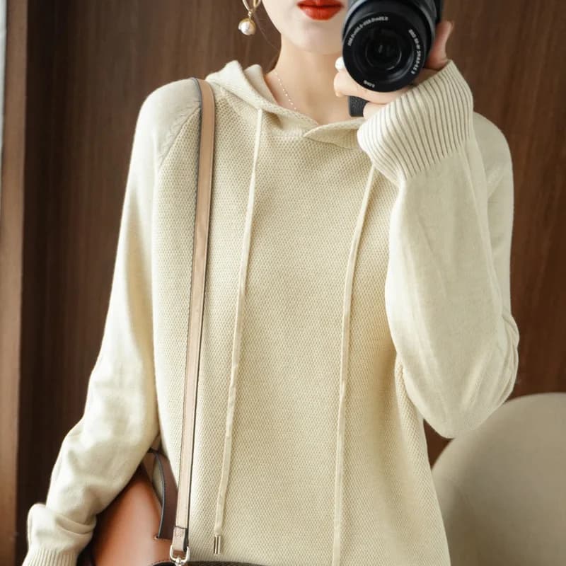 Women's Hooded Pullover Sweatshirt