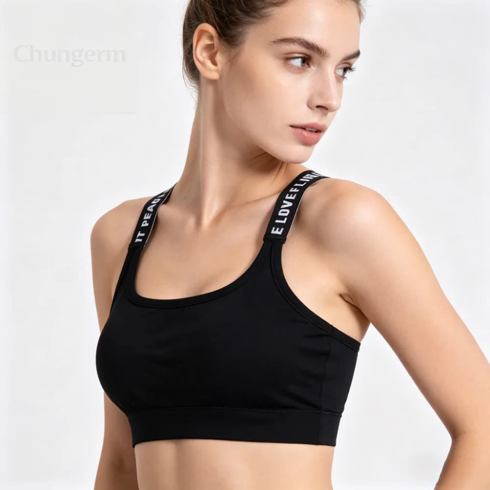 Seamless Crop Top Sports Underwear