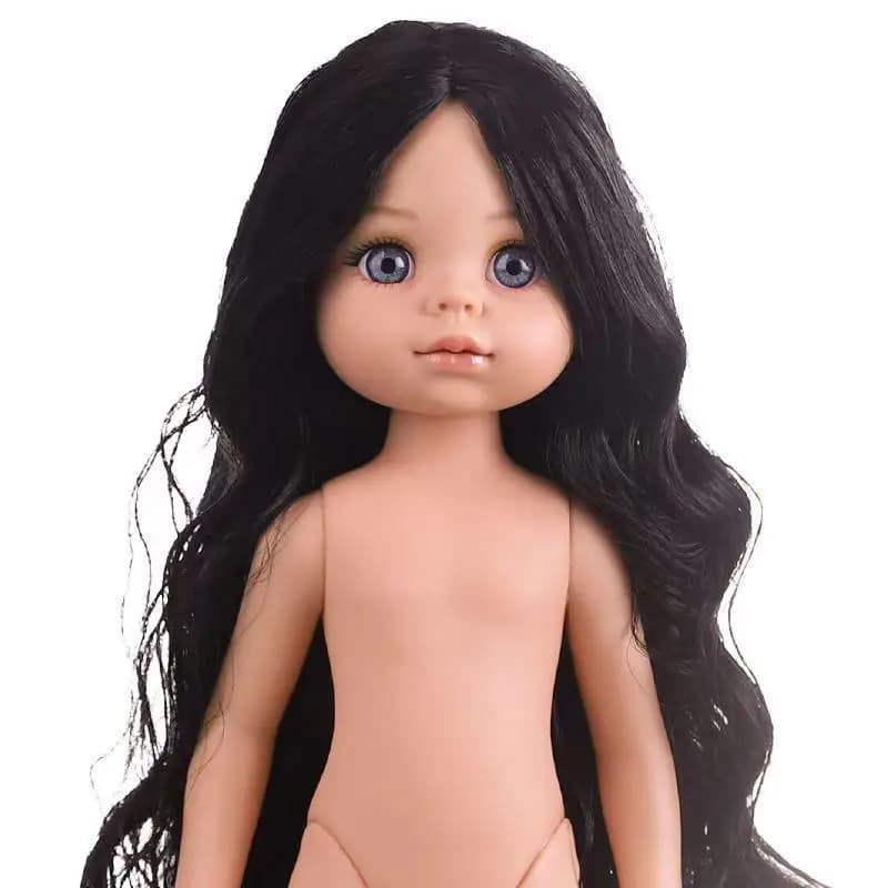 12 Inch Articulated Girl Doll with Hair and Eyes