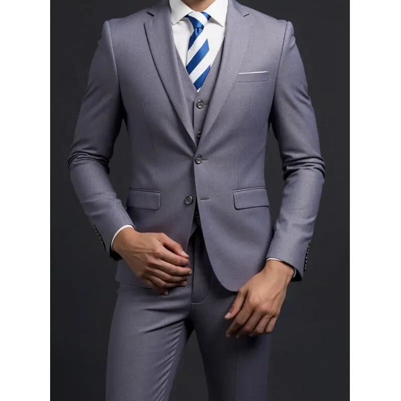 Men's Three-Piece Business Suit