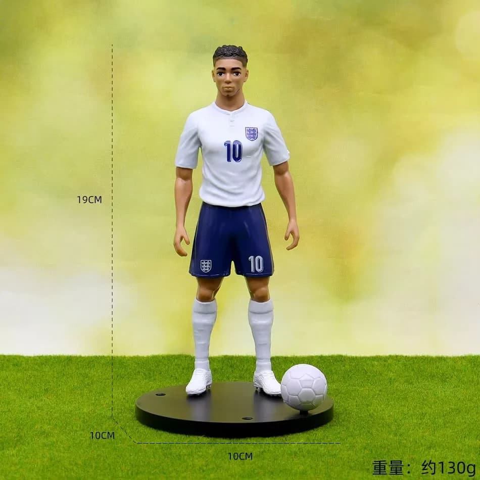 Soccer Player Action Figure with Base and Ball