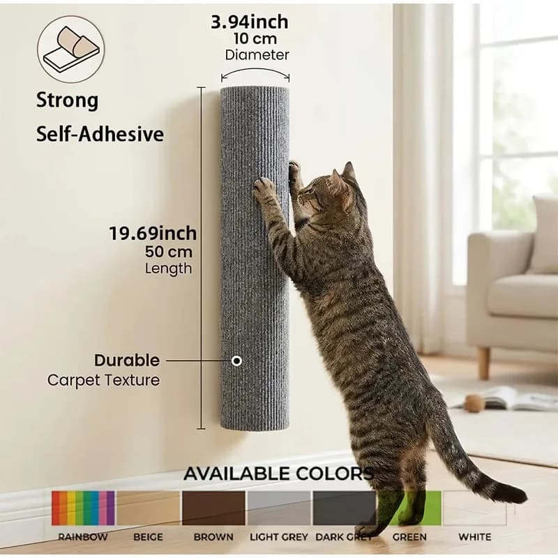 High-Adhesion Cat Scratching Post