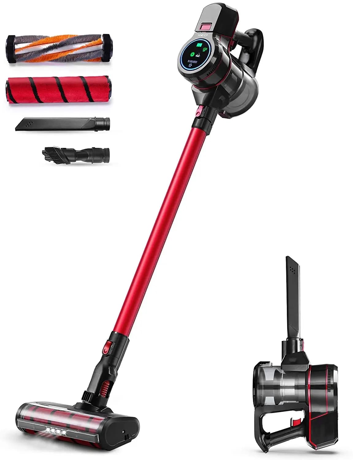 2-in-1 Cordless Handheld Upright Vacuum