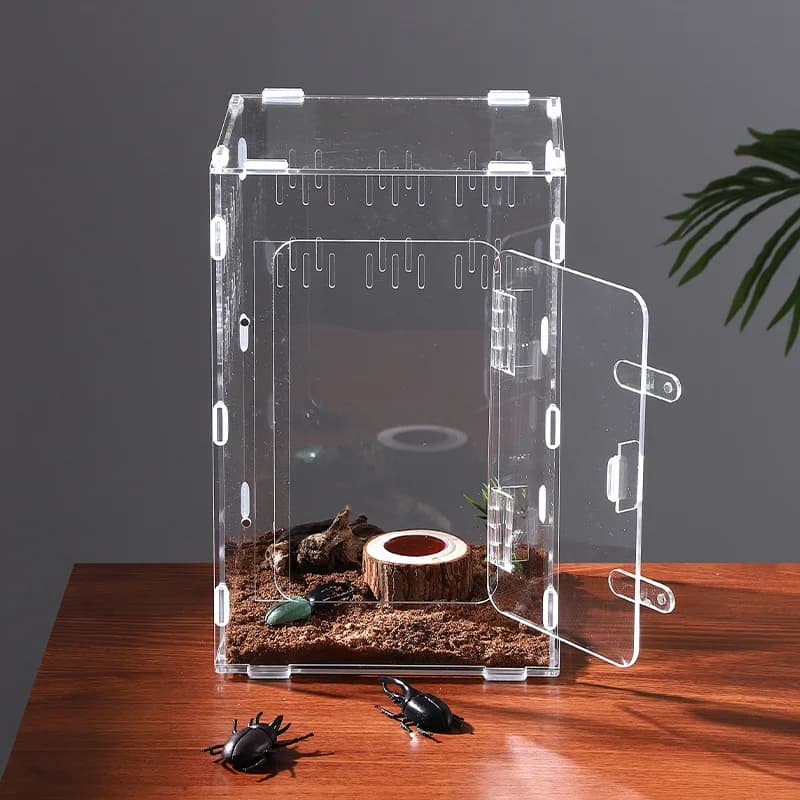 Acrylic Reptile Terrarium Breeding Tank