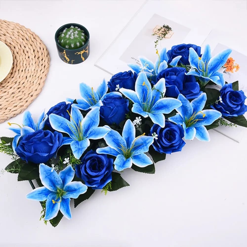 Artificial Rose Flower Arch Decor