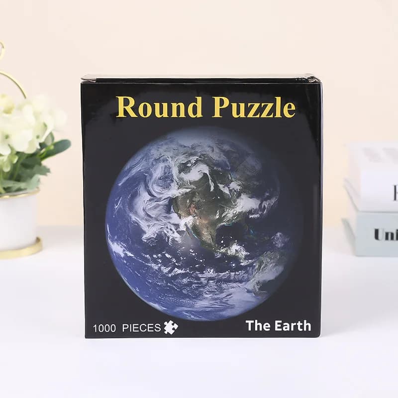 1000 Piece Round Jigsaw Puzzle