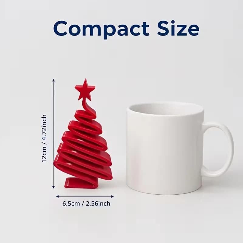 Minimalist Christmas Tree Desktop Ornament