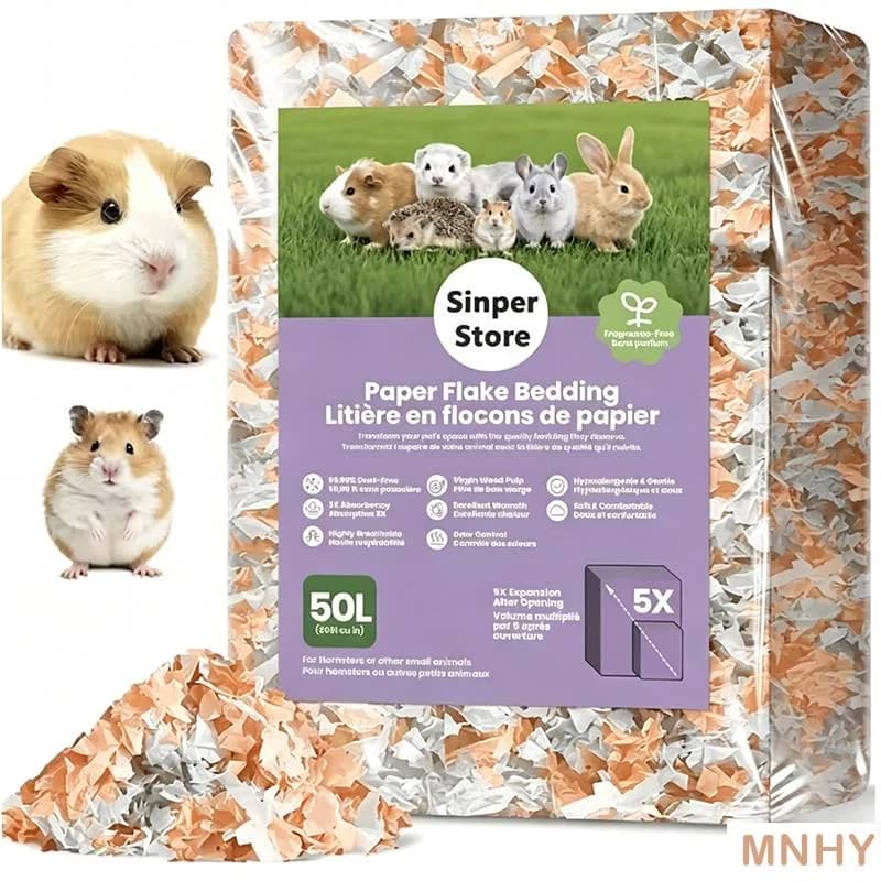 Hamster Bedding Paper Cotton Blend 10L