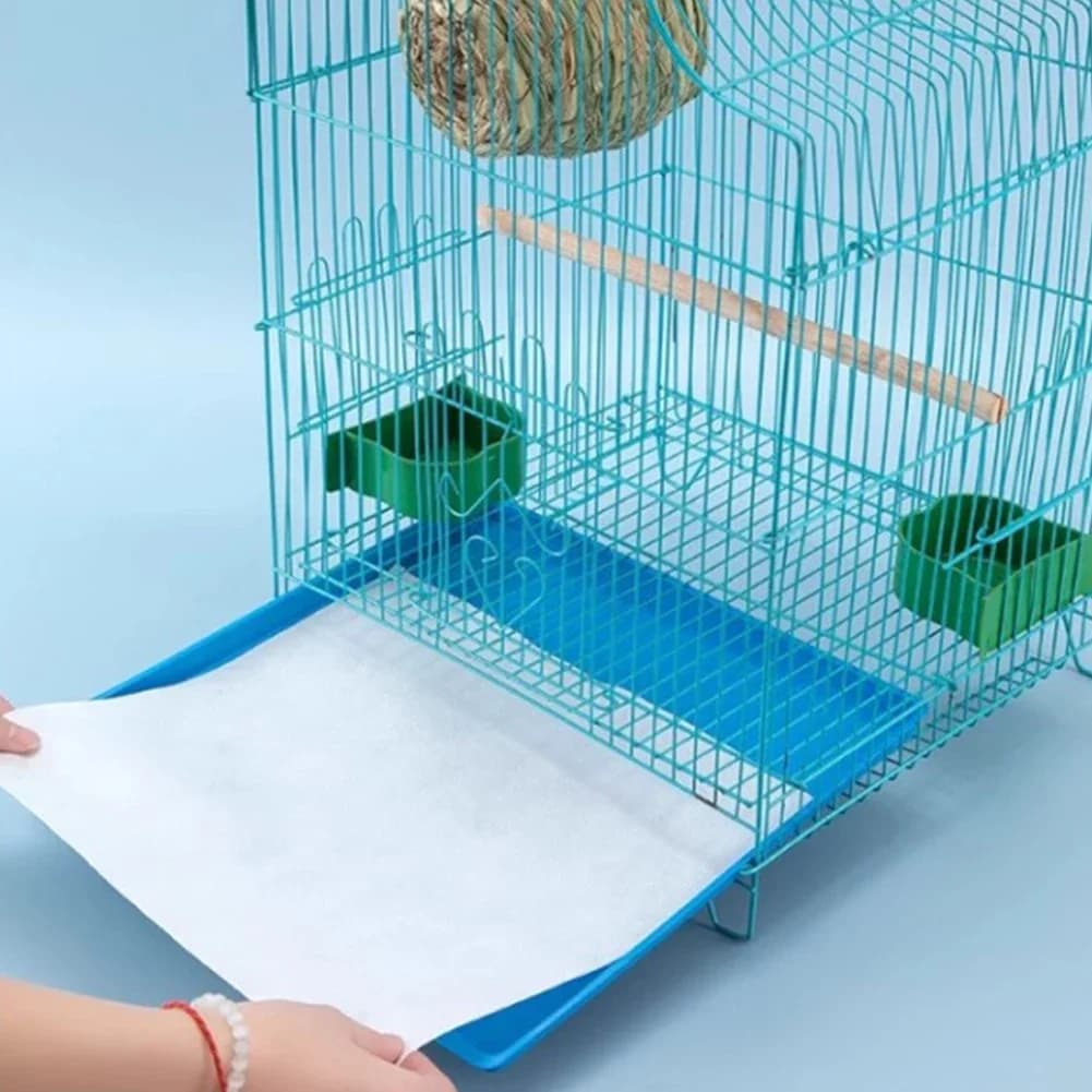 Bird Cage Cleaning Paper Liner Pads