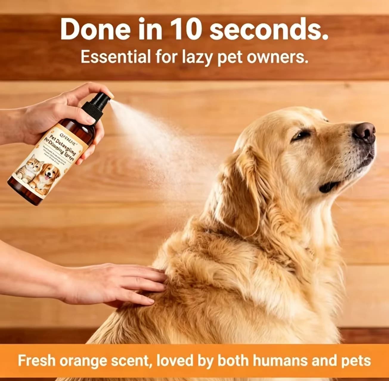Pet Detangling Leave-in Conditioner Spray