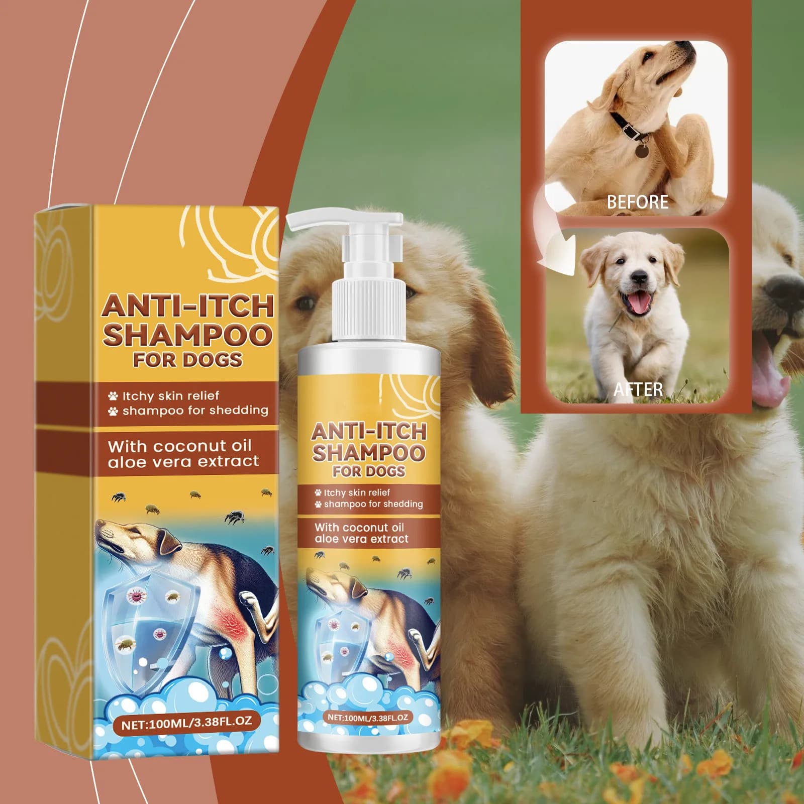 Itch Relief Shampoo for Dogs