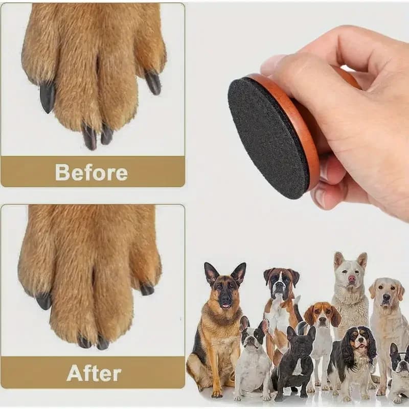 Dog Nail File Wooden Scratching Board