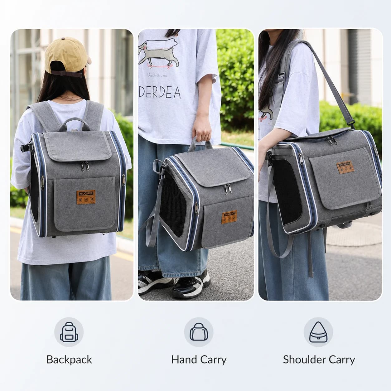 Pet Carrier Backpack for Small Pets