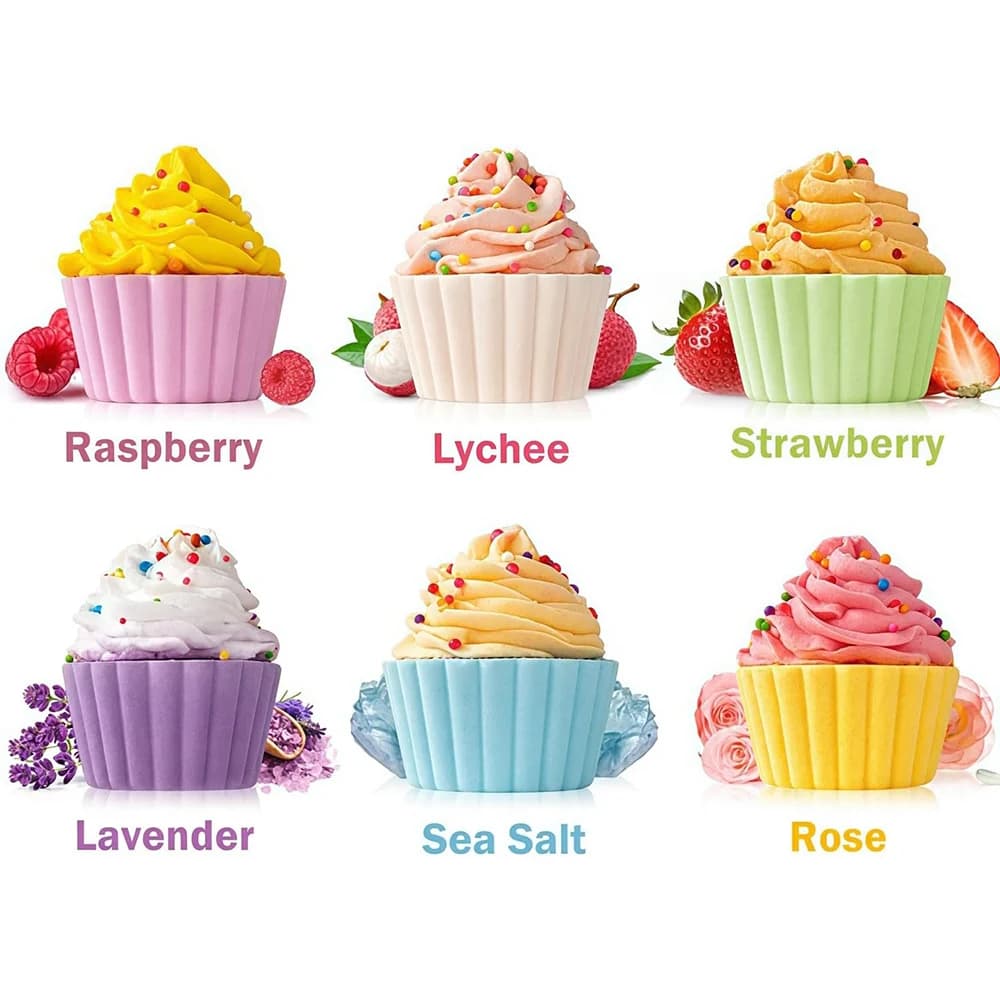 Cupcake Bath Bombs Set