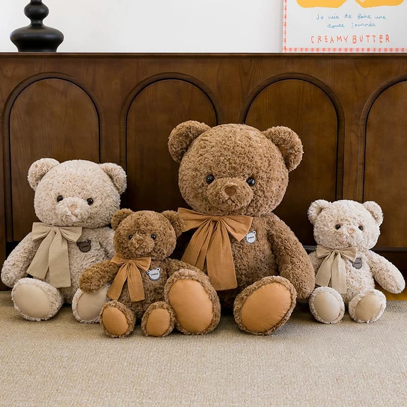 Valentine's Day Gifts for Girfriend Boyfriend Cute Bear Plush Toy Sleeping Pillow Girl Boy Adults Kids Soft Animal Stuffed Toys