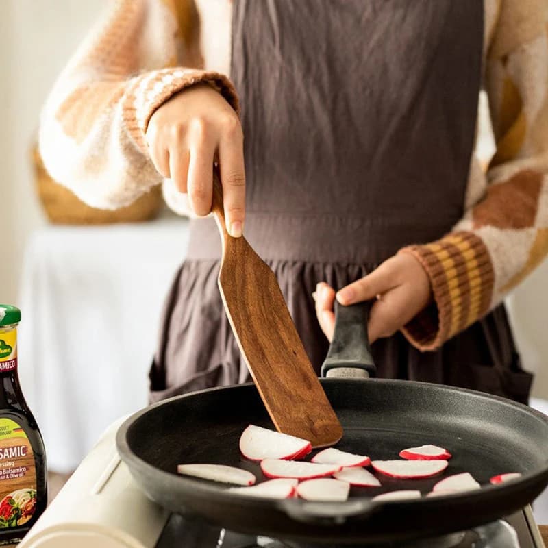 Wooden Spurtle Kitchen Spoon