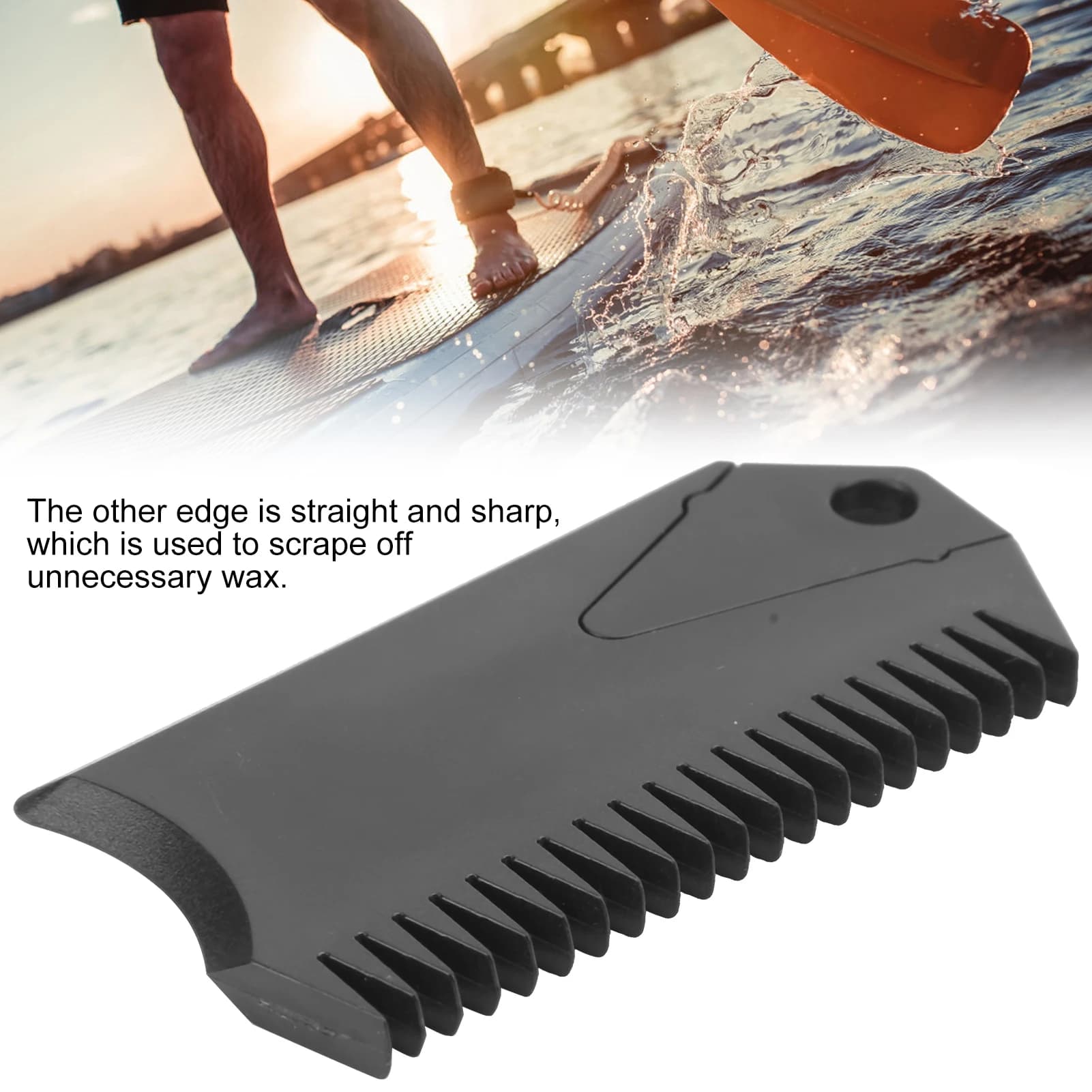 Surfboard Wax Comb with Fin Key