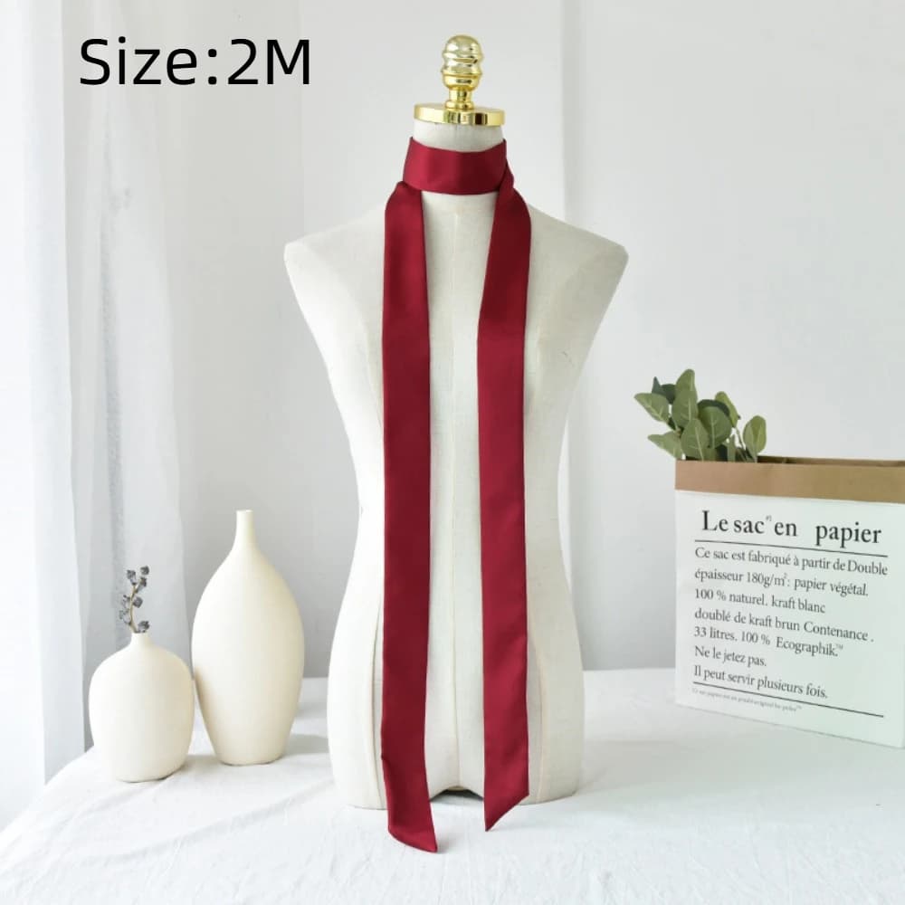 Long Hair Scarf Headband Neck Wrap