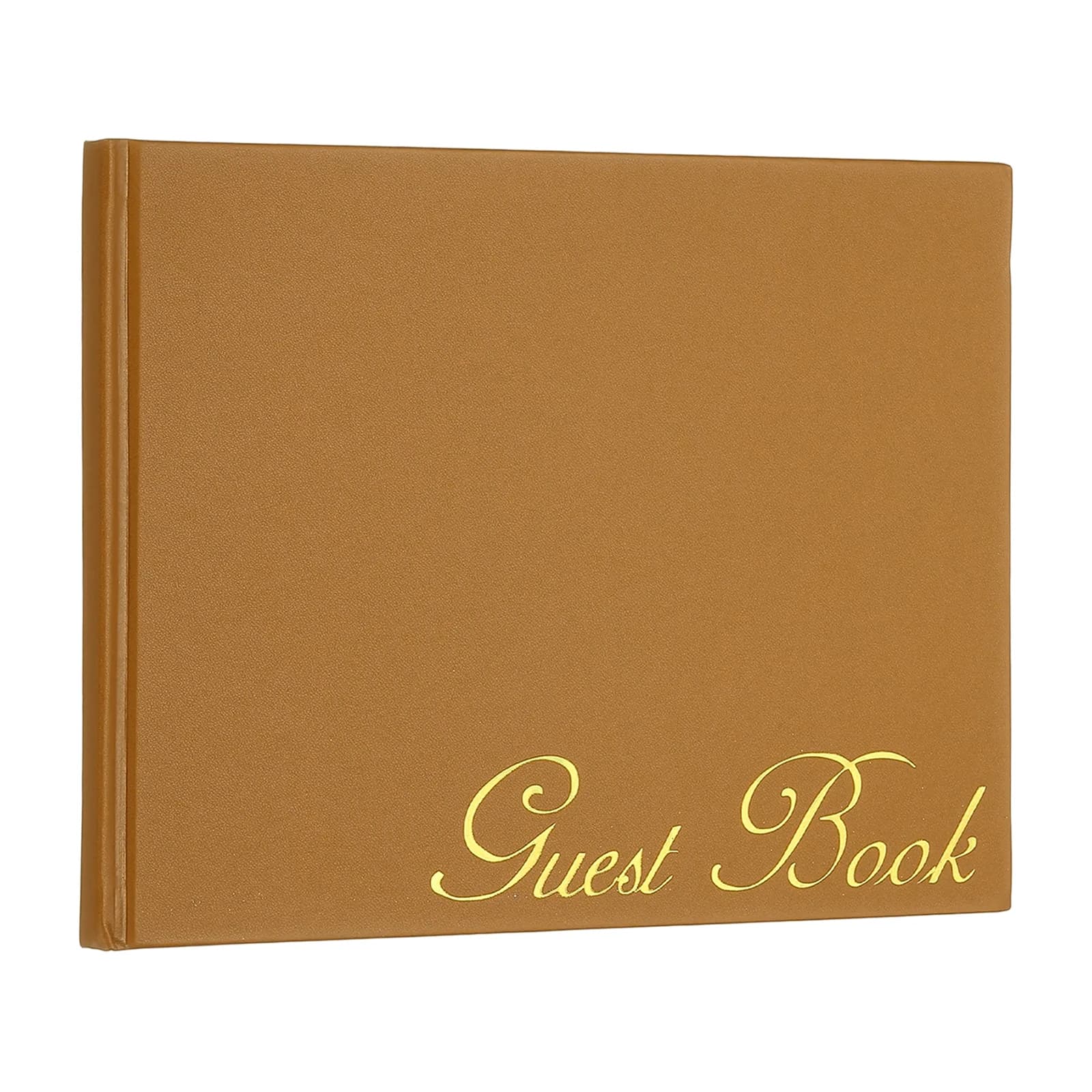 Elegant Leather Guest Book
