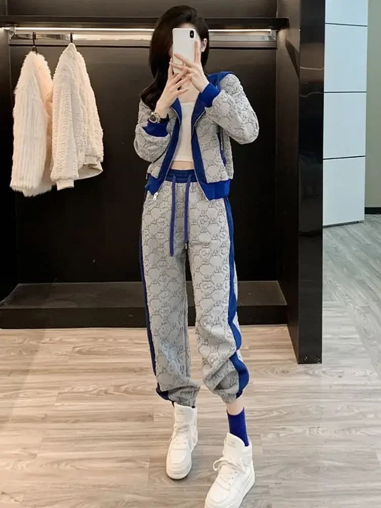 Women's Two-Piece Tracksuit Set