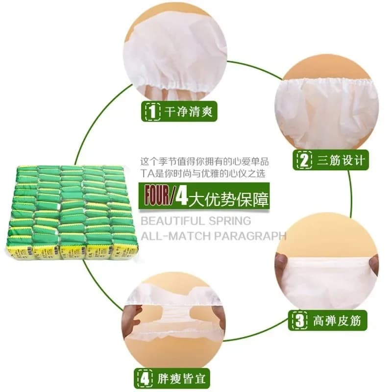 Disposable Travel Underwear for Women and Men