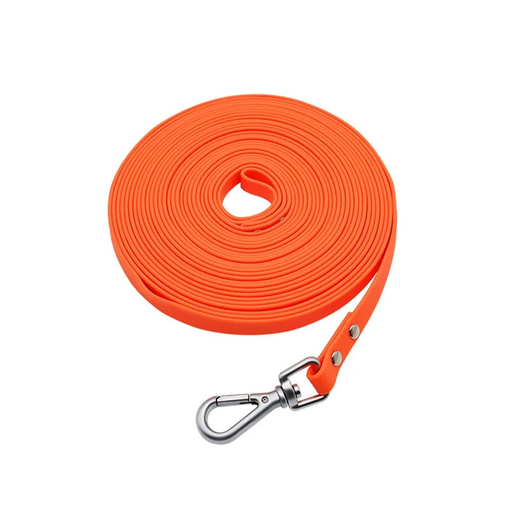 Long PVC Waterproof Dog Leash Traction Lead