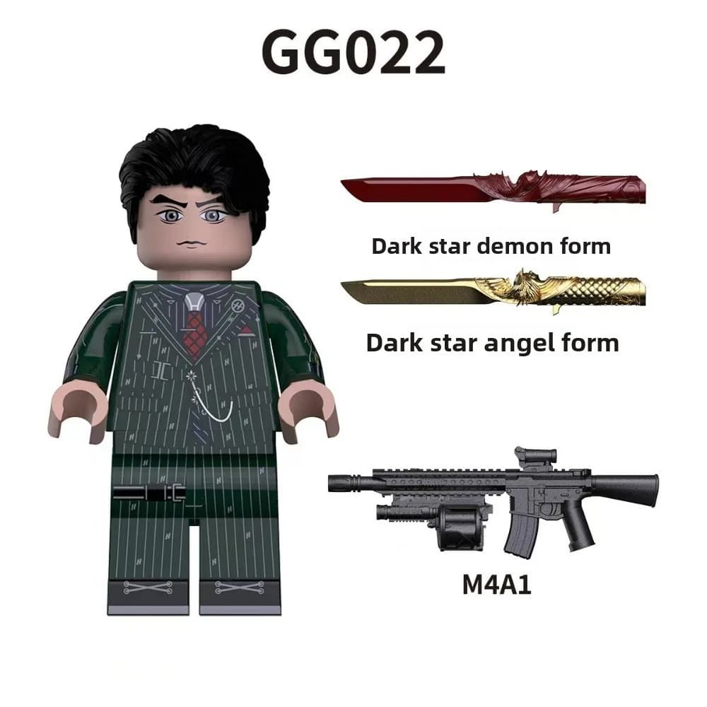 Delta Force Game Figure Hudson Delta Peripheral Model Assembling Building Blocks Desktop Decoration Ornaments Birthday Gift Toys