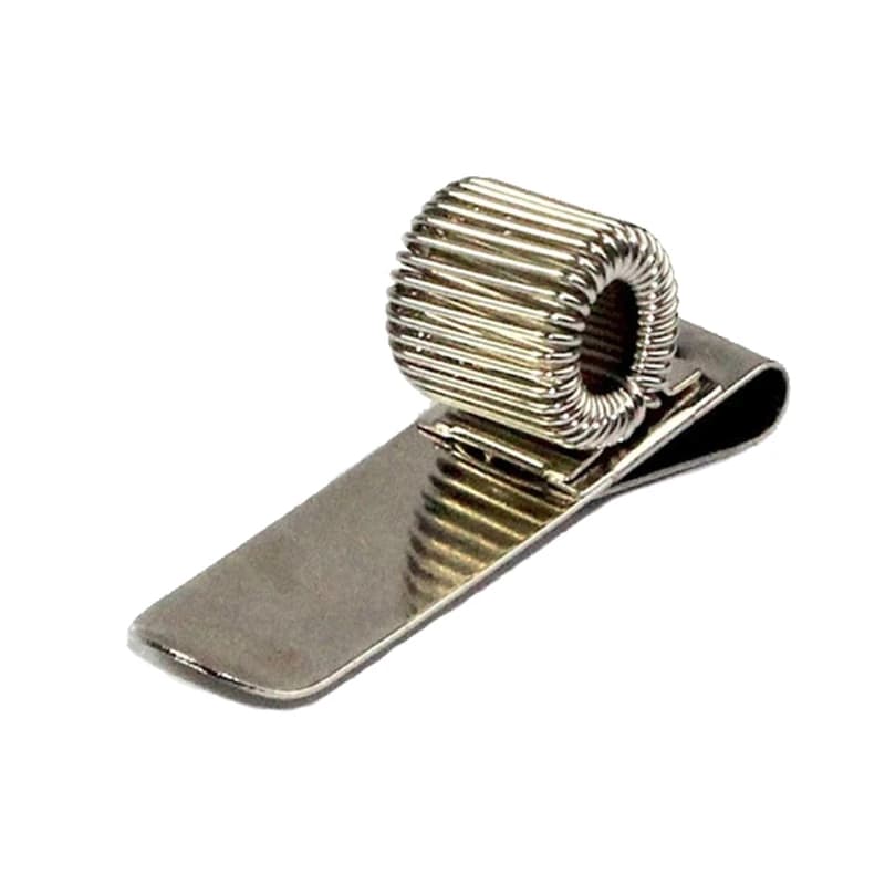 Metal Pen Holder Clip for Notebook and Clipboard
