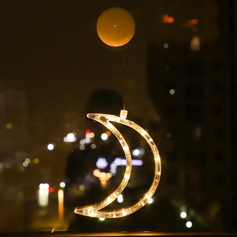Warm LED String Lights 55cm Battery Powered