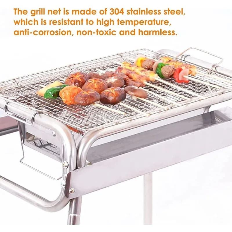 Folding Portable Charcoal Grill