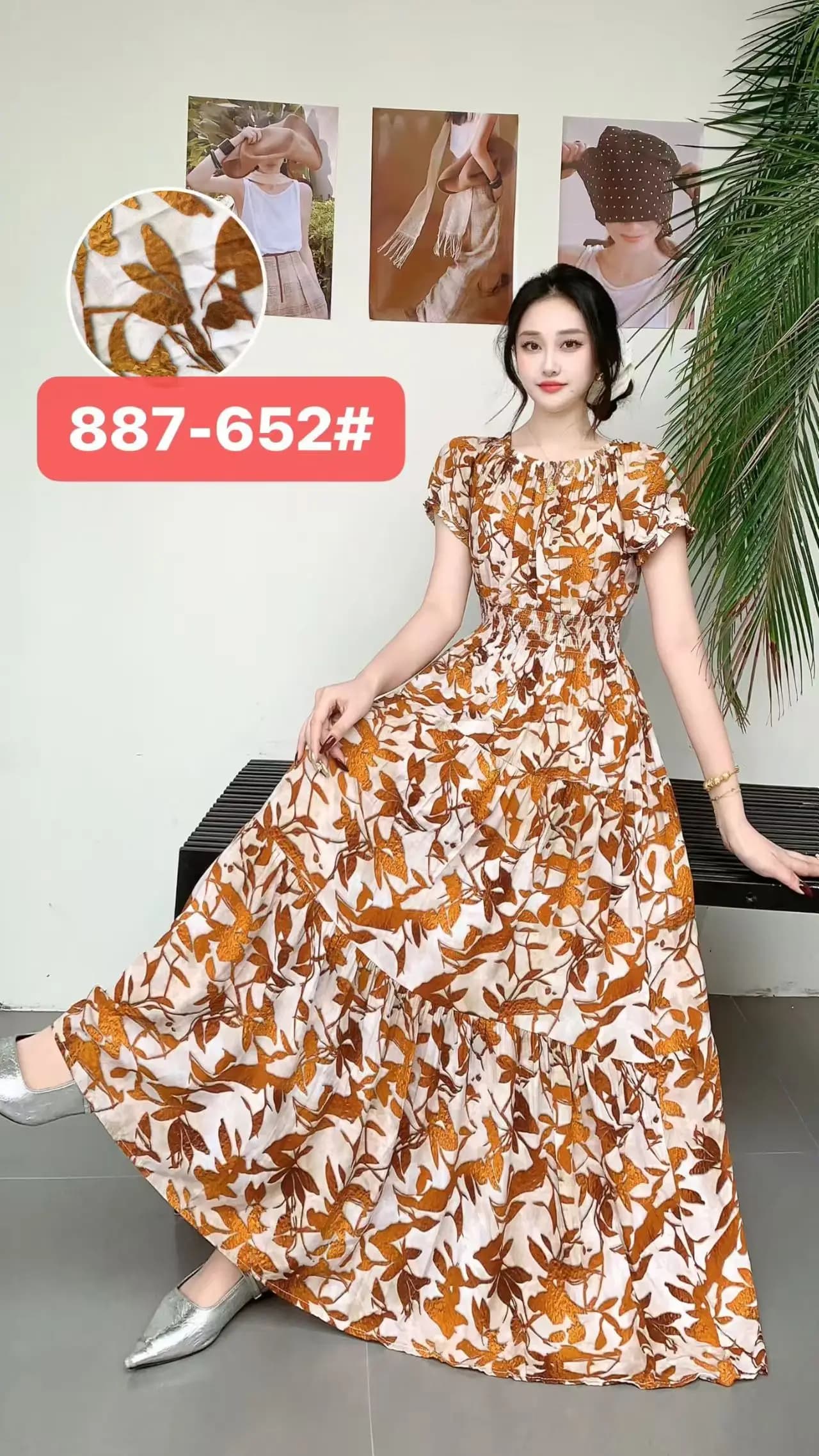 Bohemian Floral Maxi Dress