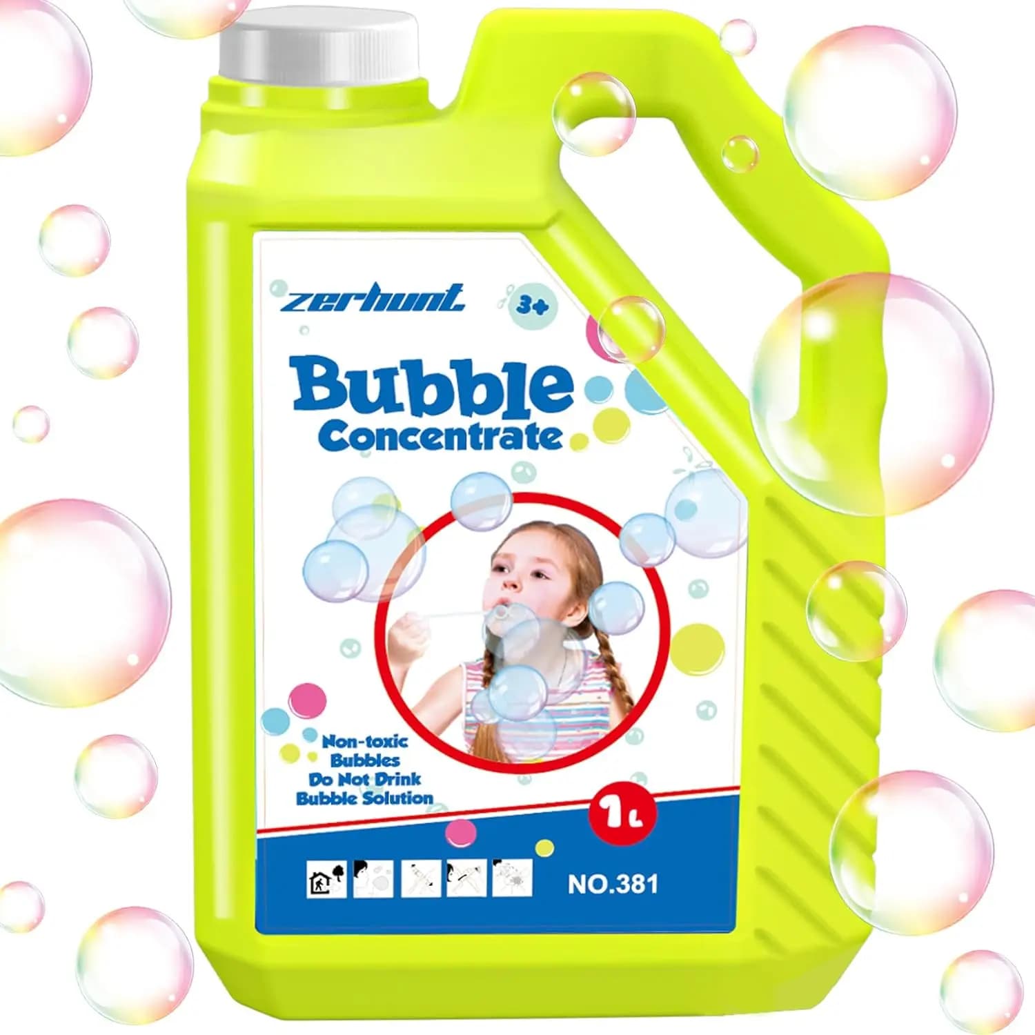 Concentrate Bubble Solution Refill