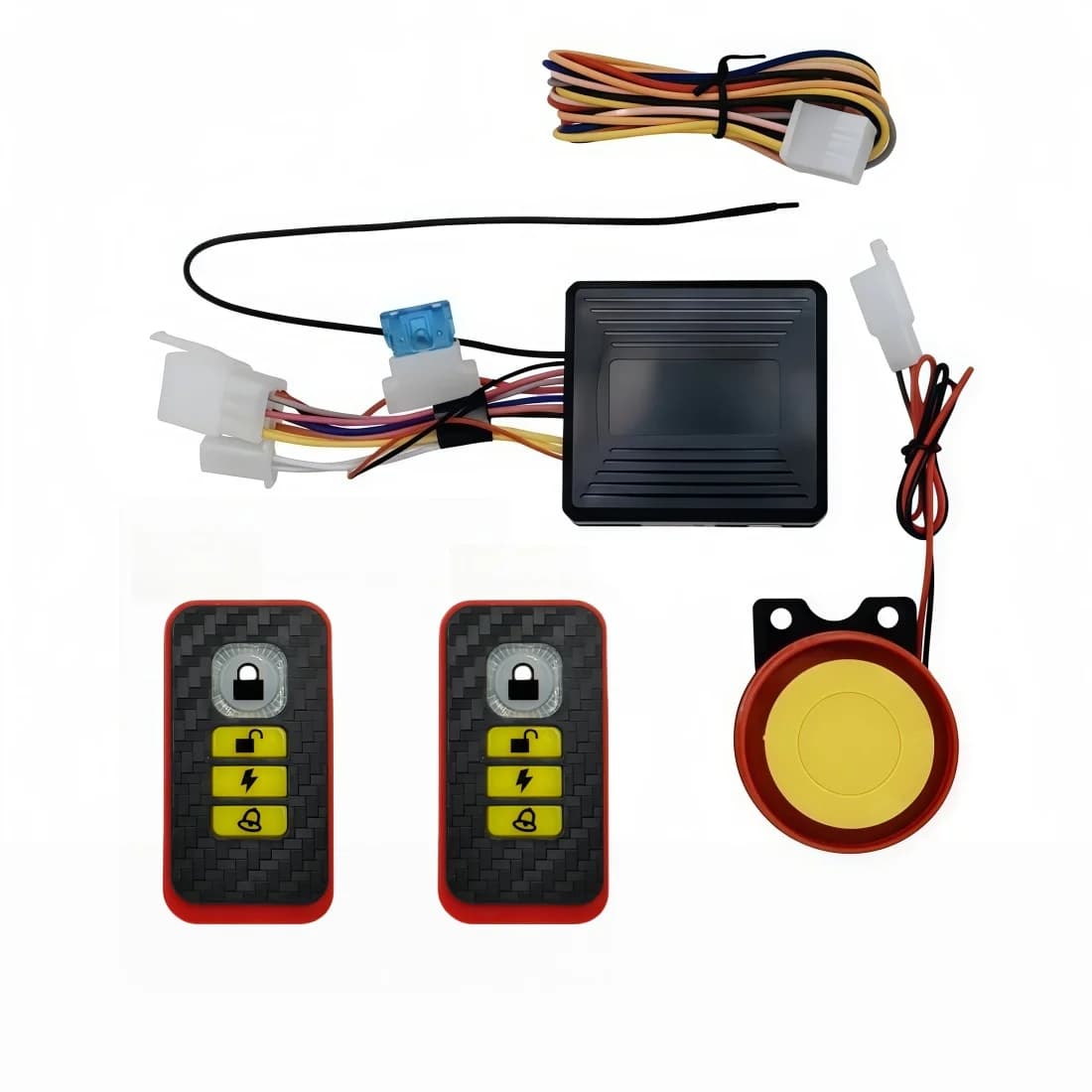 Motorcycle Anti-Theft Alarm System with Remote
