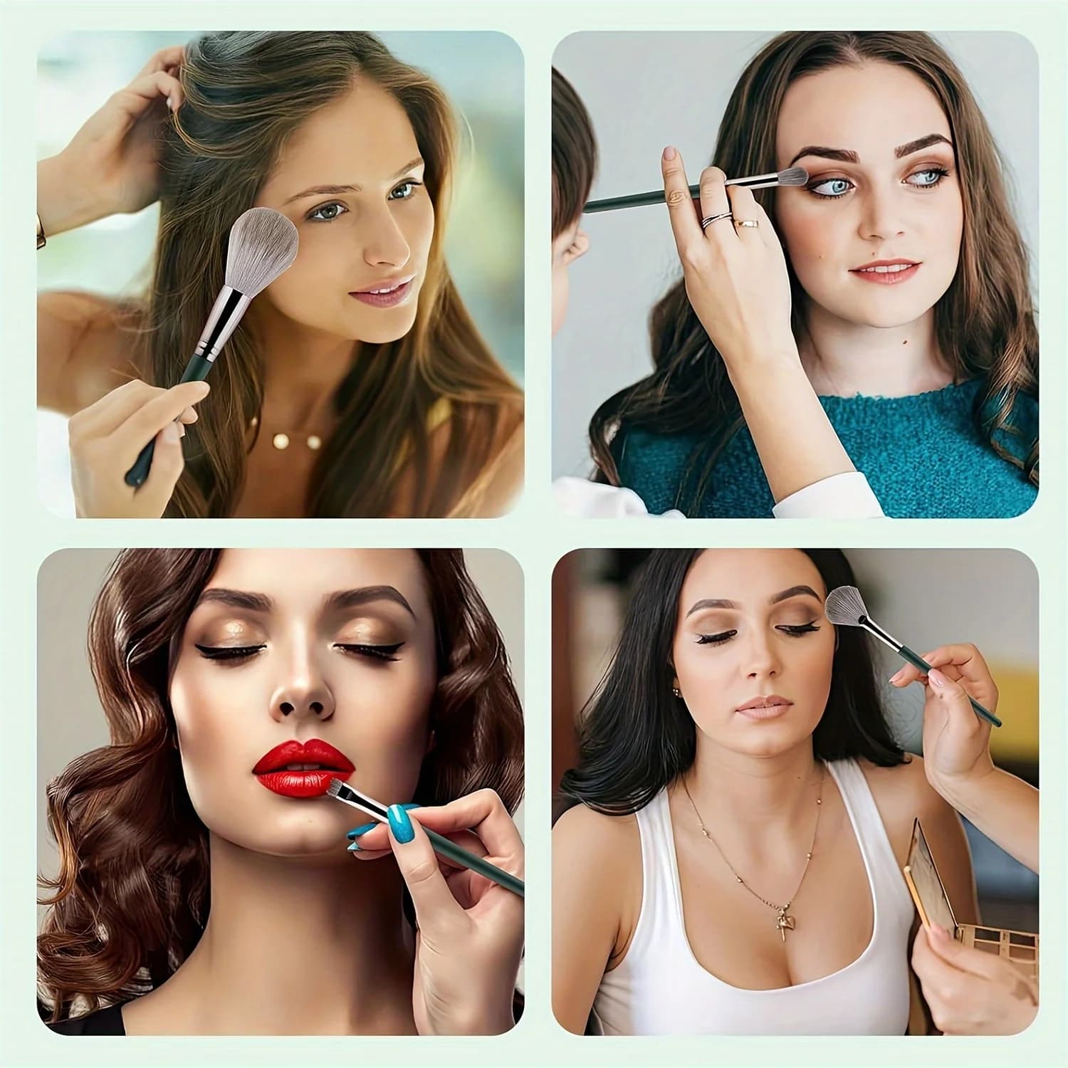 14 Professional Makeup Brushes That Can Create A Variety Of Looks, Suit Different Styles, Are Clean And Help Reduce Breakouts.